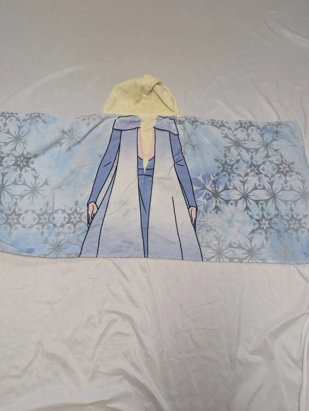 Disney Frozen 2 Elsa Hooded Toddler Kids Towel 100% Cotton Princess READ